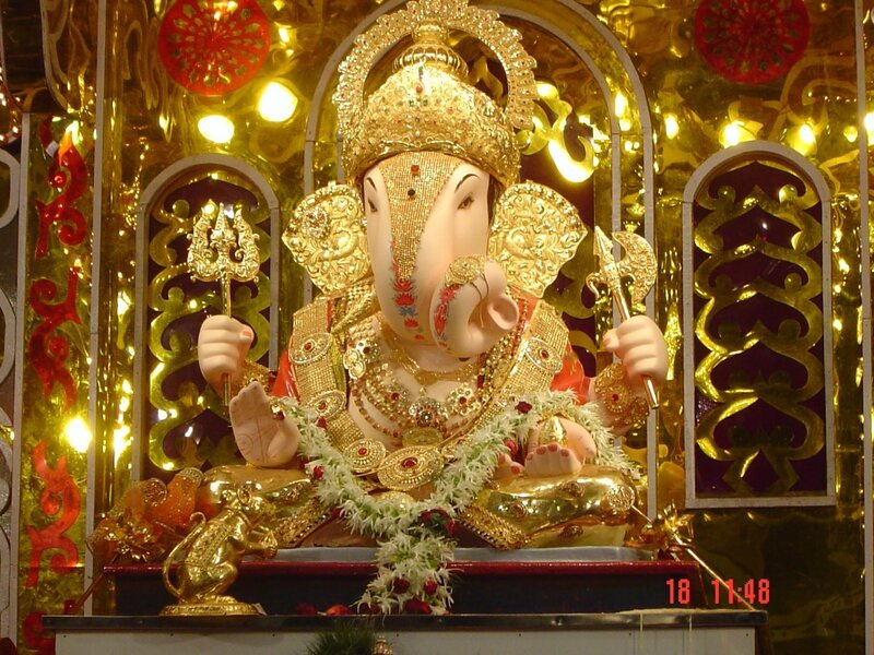 Ganesha Idol in Shrine