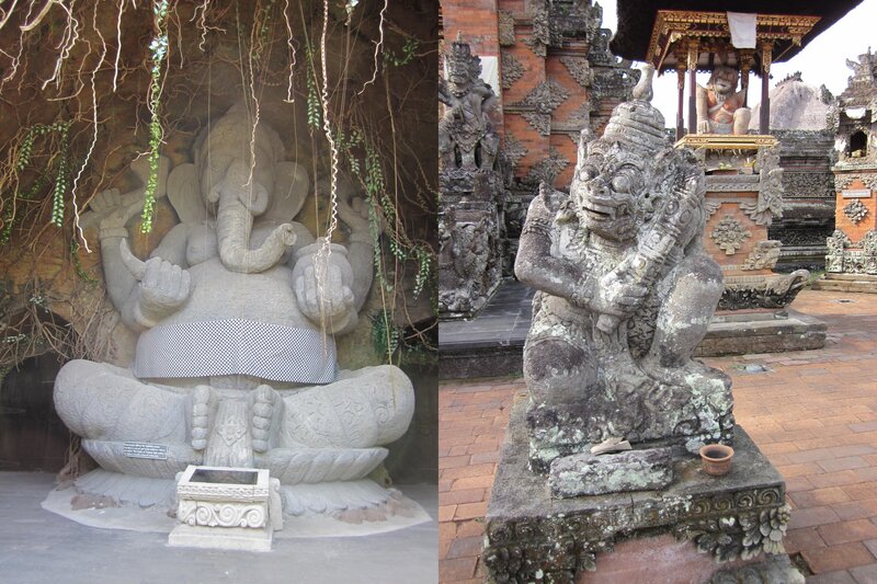 Ganesha Statue in Cave