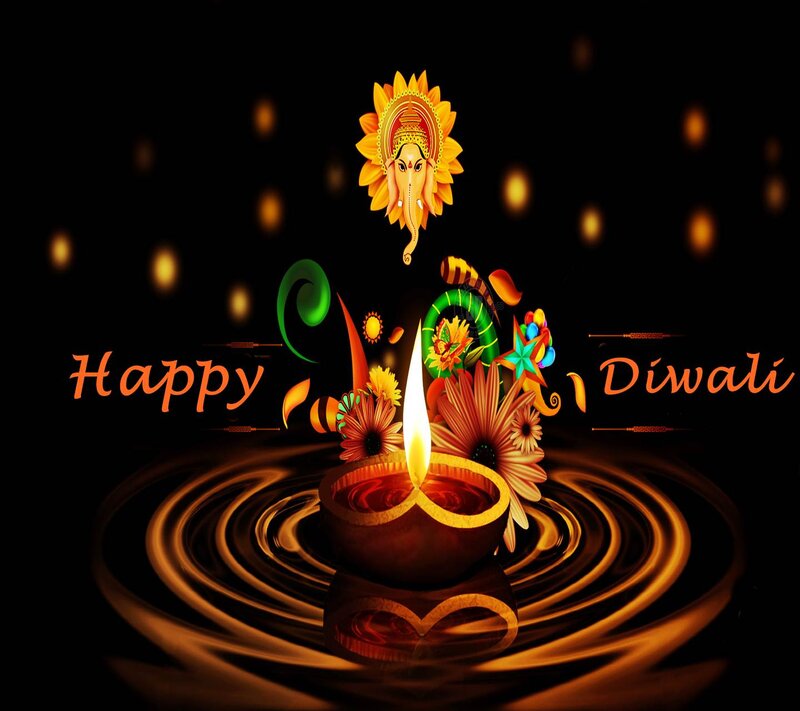 Ganesha with Diya