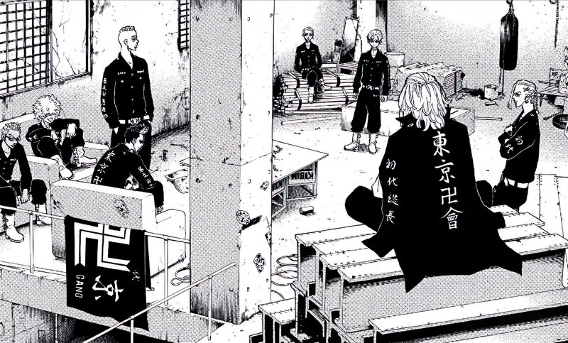 Gang Members in Warehouse
