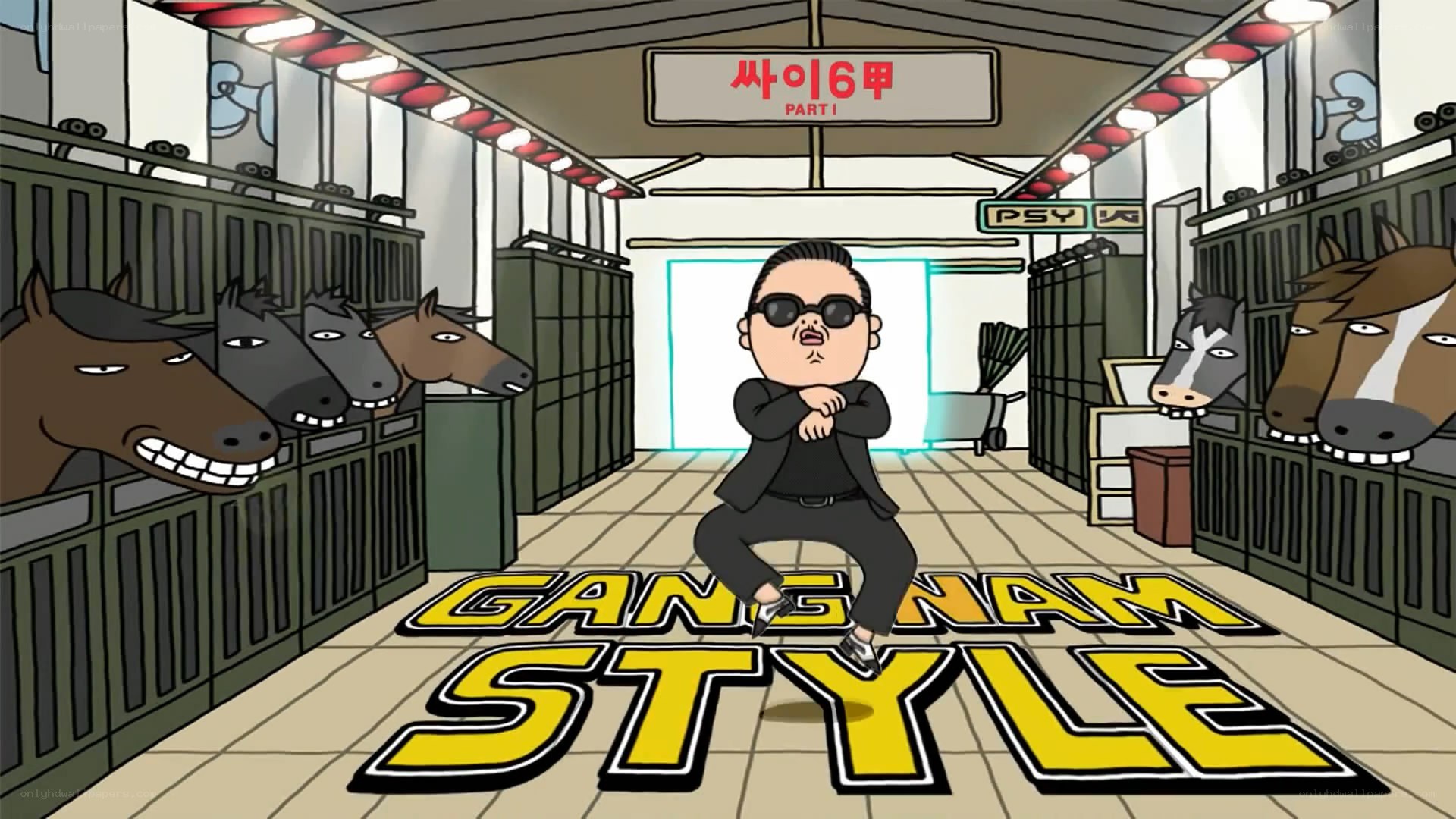 Gangnam Style animation