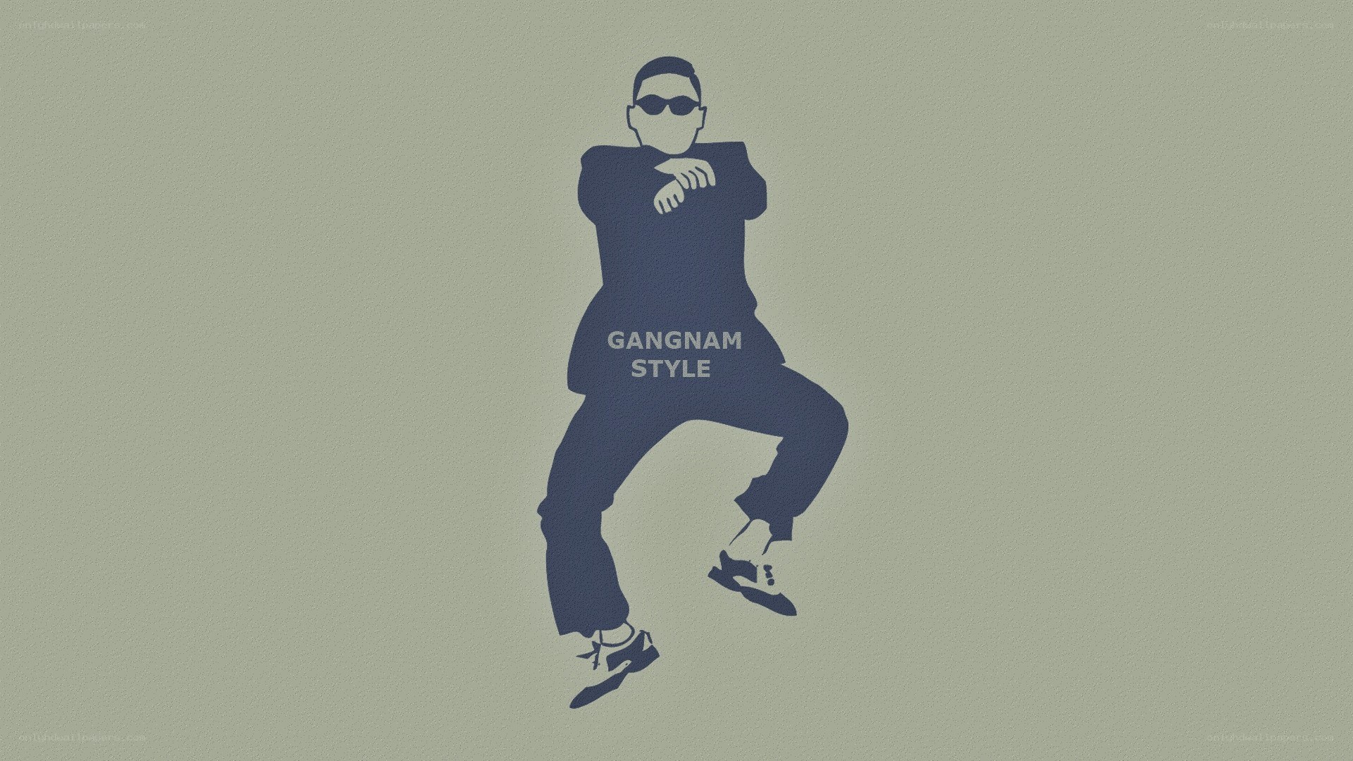 Gangnam Style dance pose