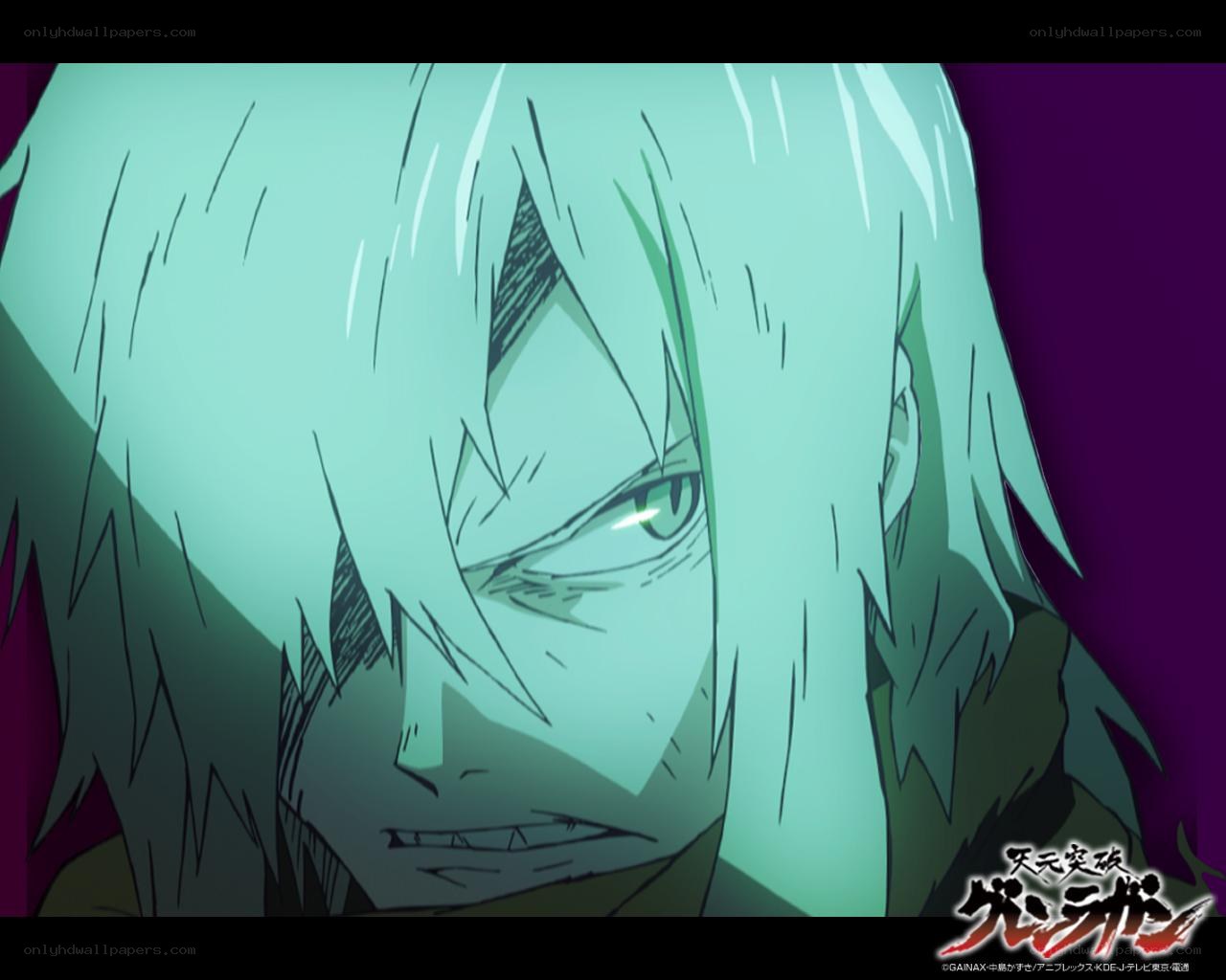 Gangsta anime character close-up