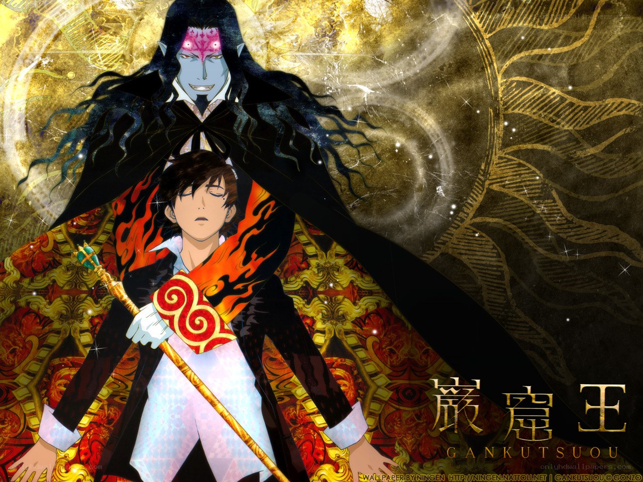 Gankutsuou anime artwork