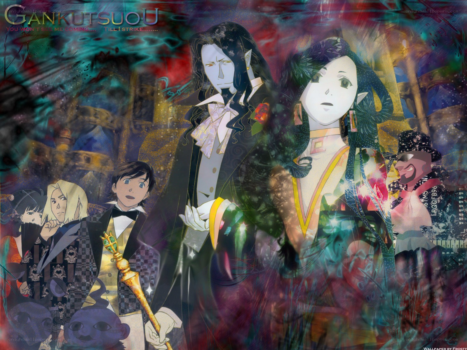Gankutsuou anime collage