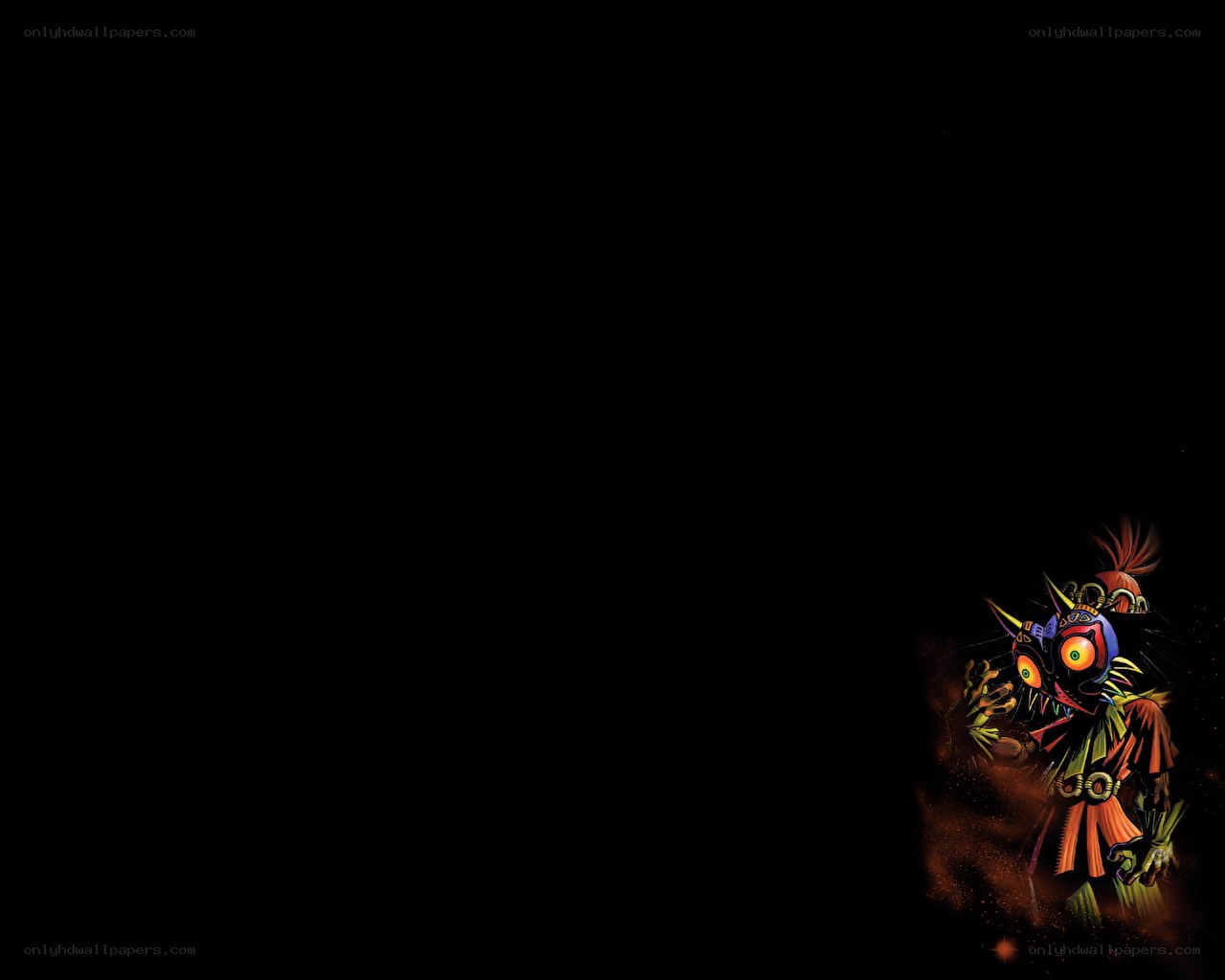 Ganon in a dark setting