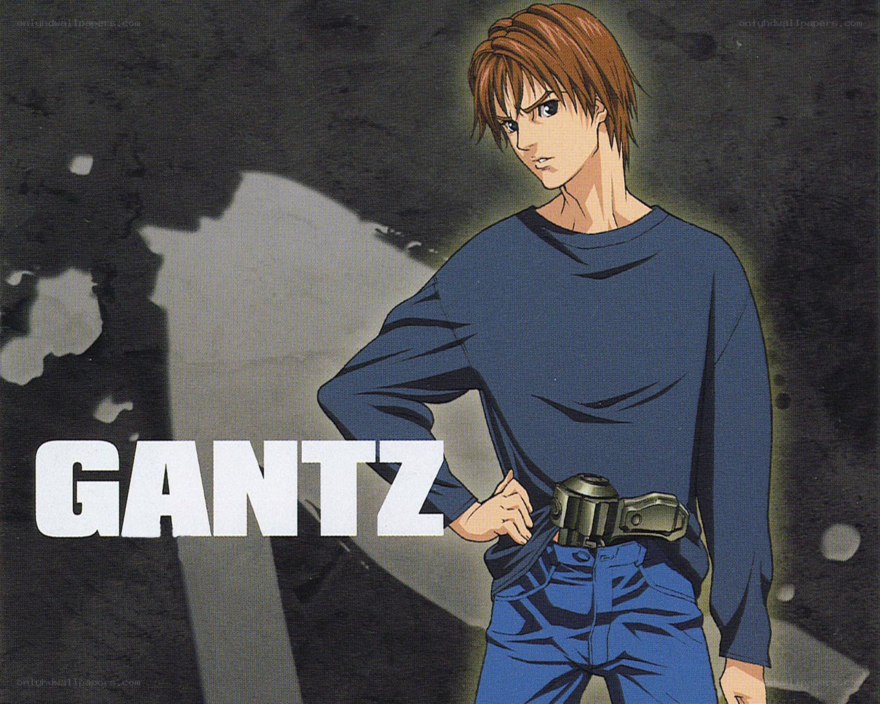 Gantz anime character art