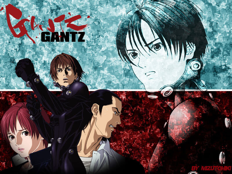 Gantz anime character art