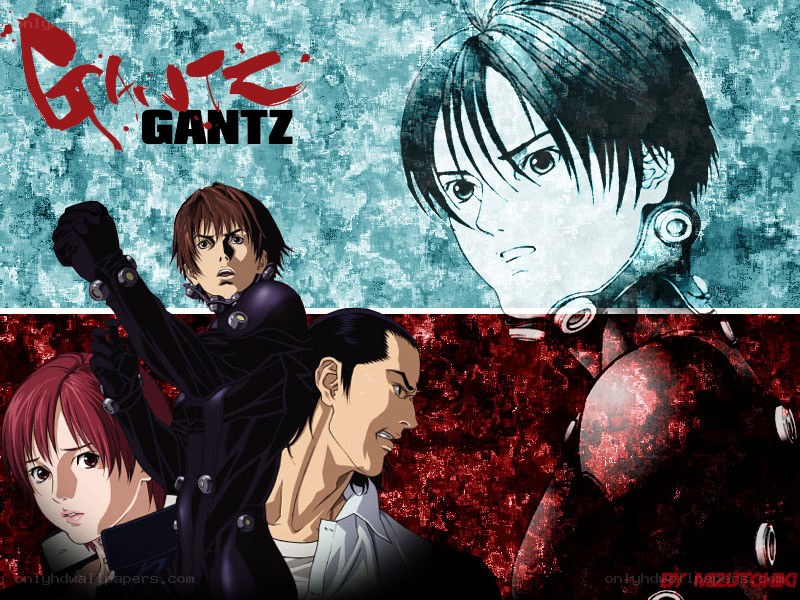 Gantz anime character art