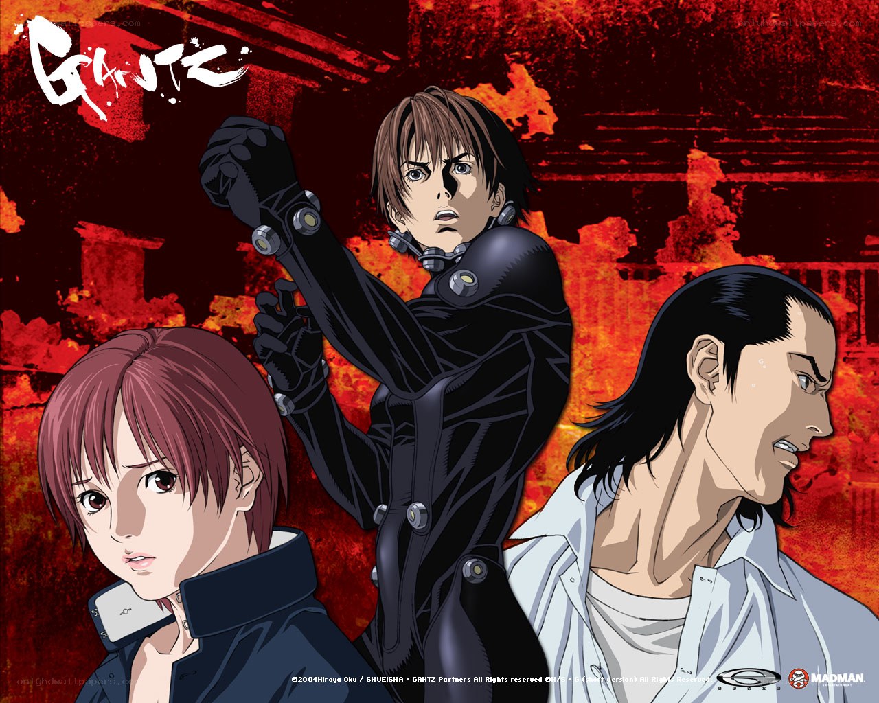 Gantz anime characters