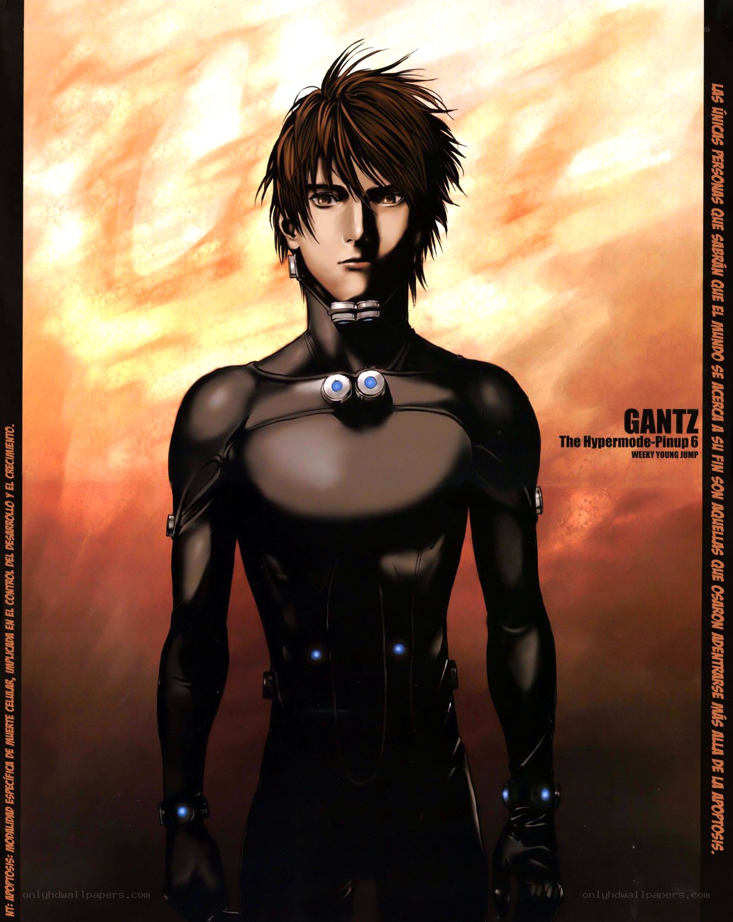Gantz character illustration