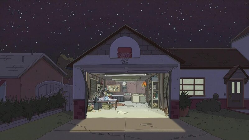 Garage at Night
