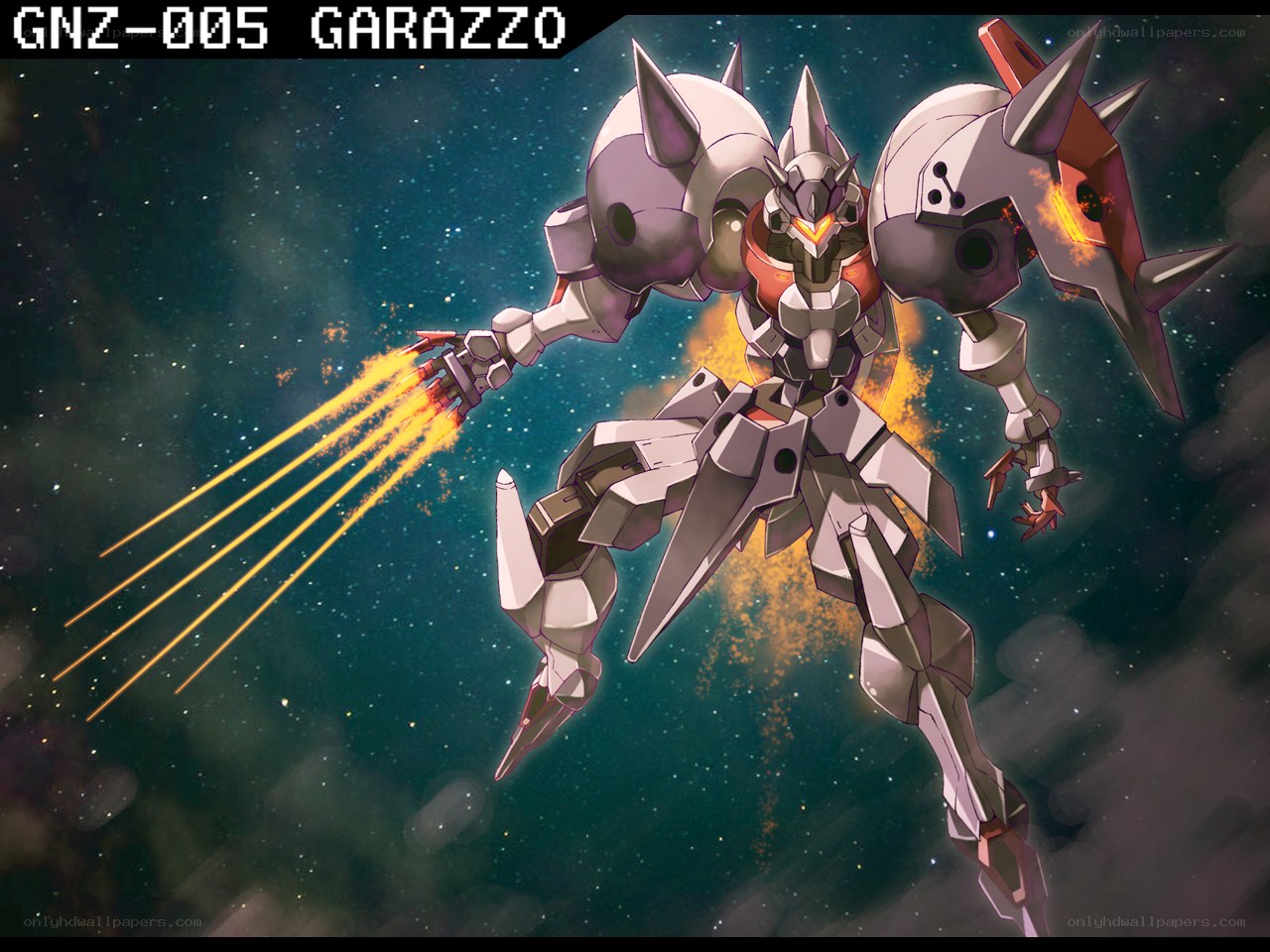 Garazzo mecha in space