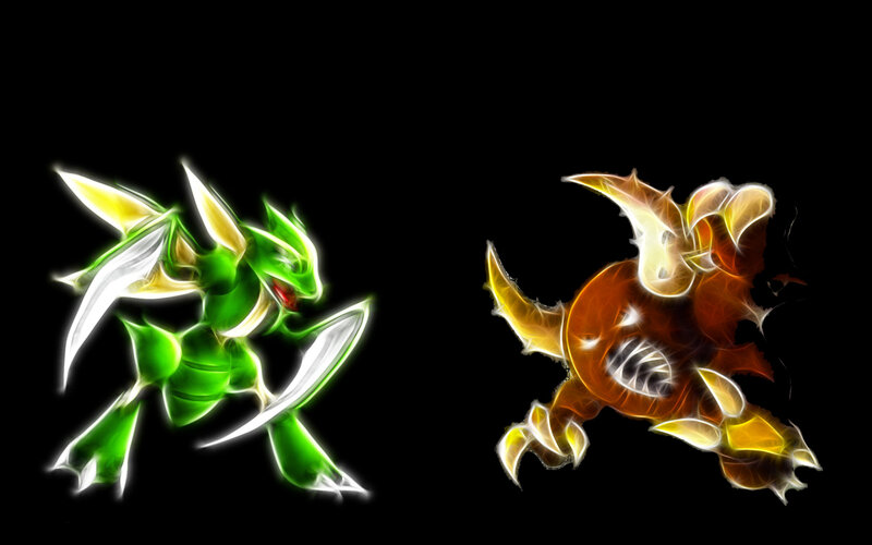 Garchomp and Garchomp in action
