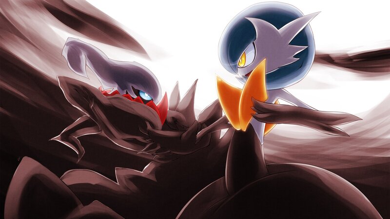 Garchomp and Gardevoir