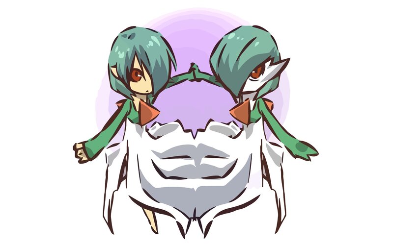 Garchomp chibi characters