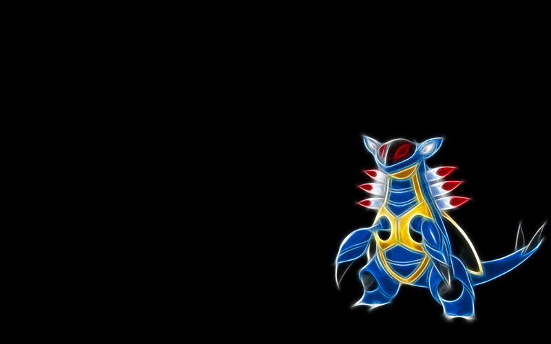 Garchomp glowing art