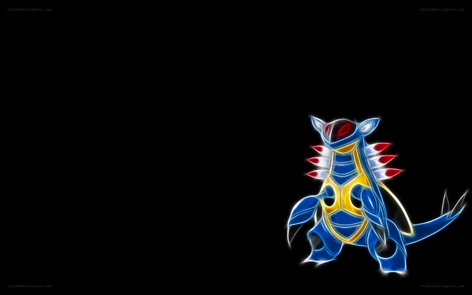Garchomp glowing art