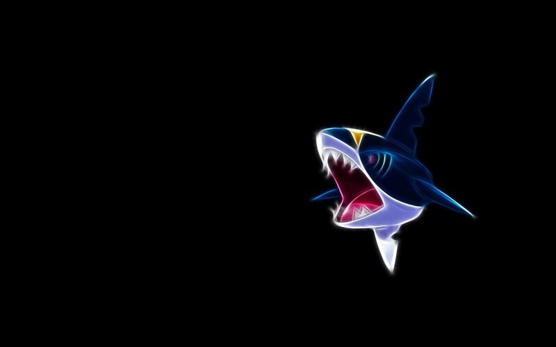 Garchomp glowing artwork