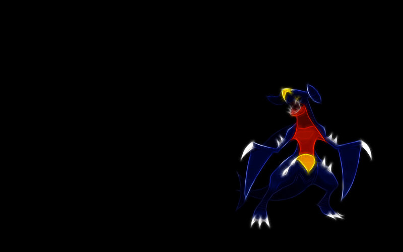 Garchomp glowing artwork