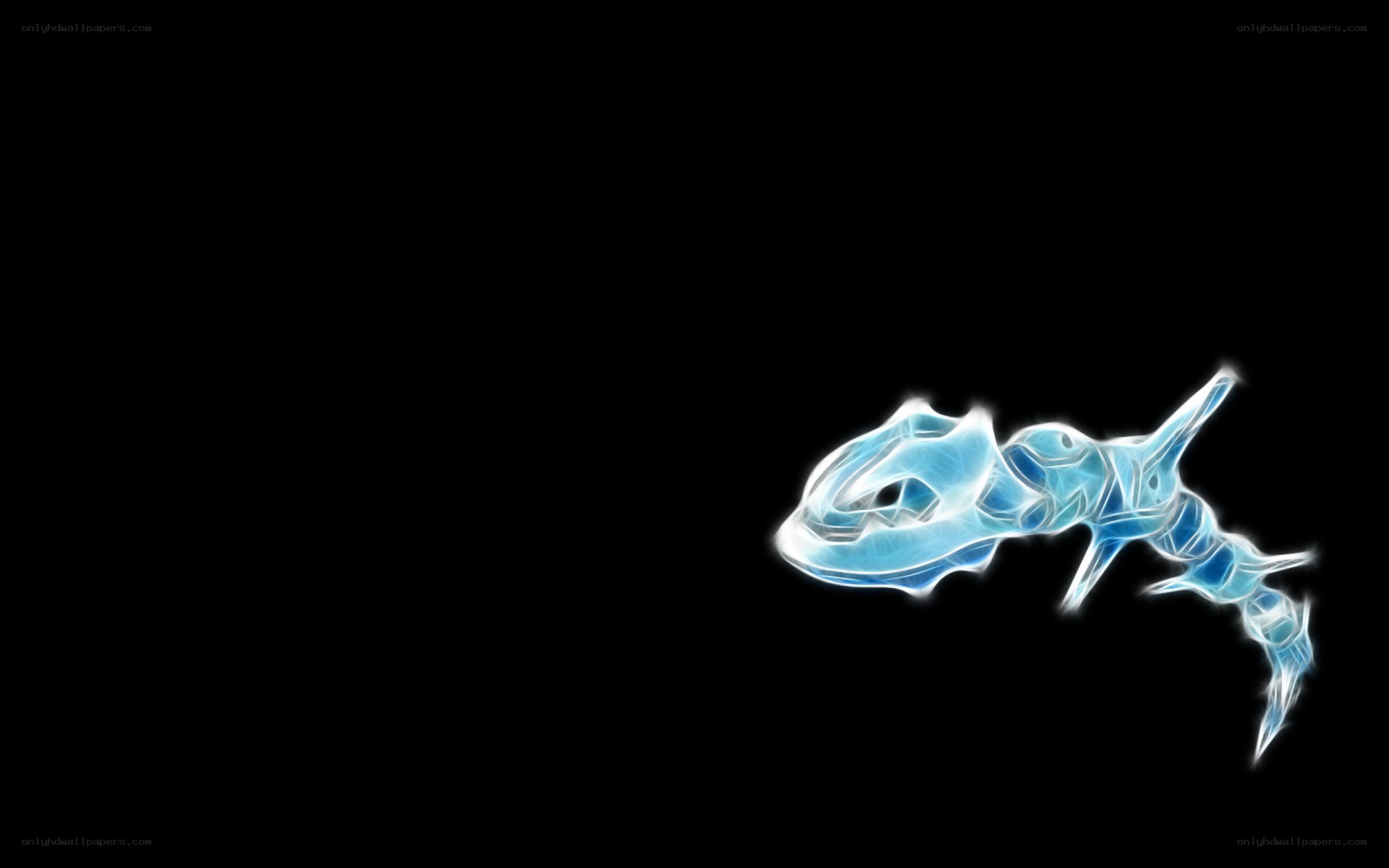 Garchomp glowing outline