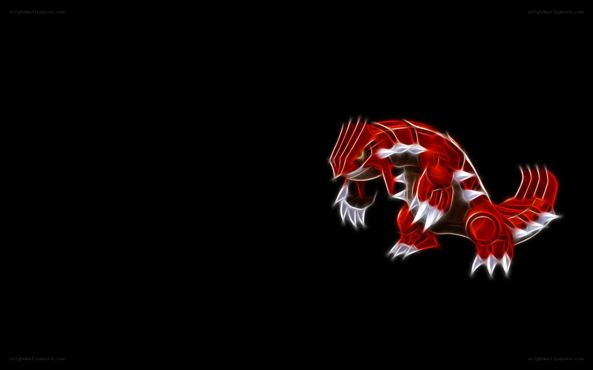 Garchomp glowing red