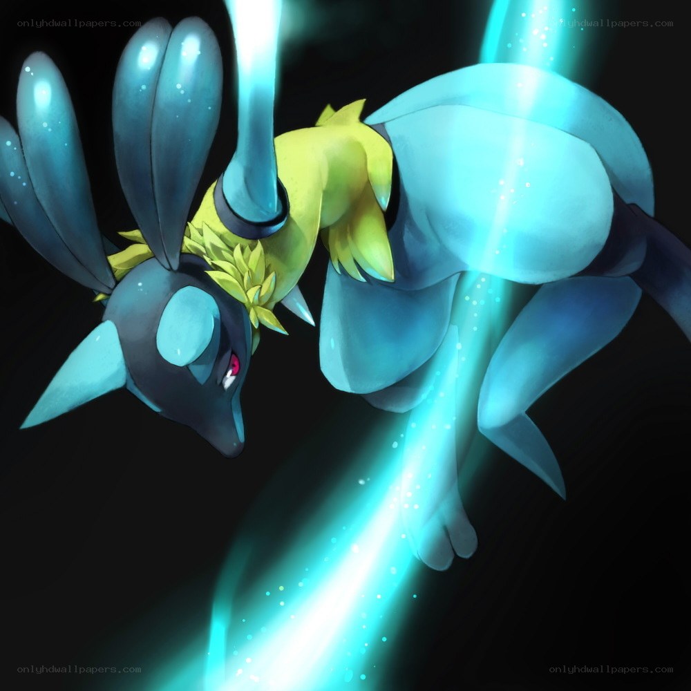 Garchomp glowing with energy