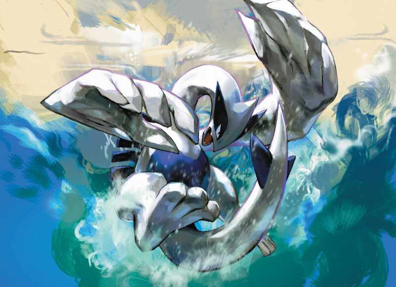 Garchomp in a water attack