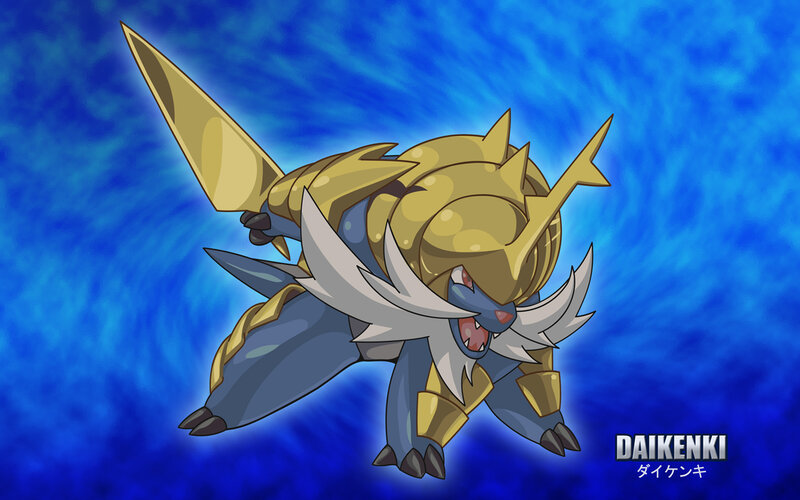 Garchomp in action