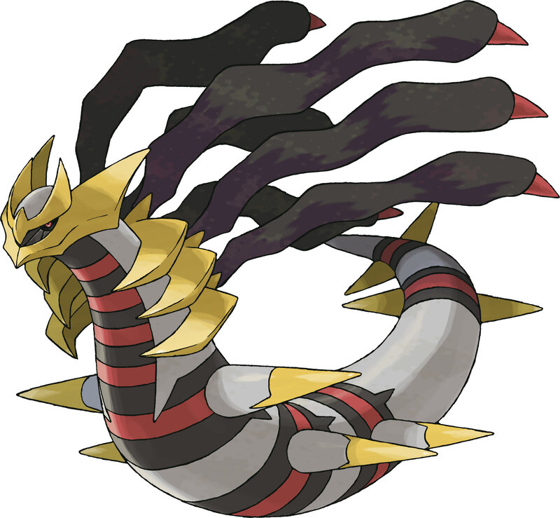Garchomp in battle stance