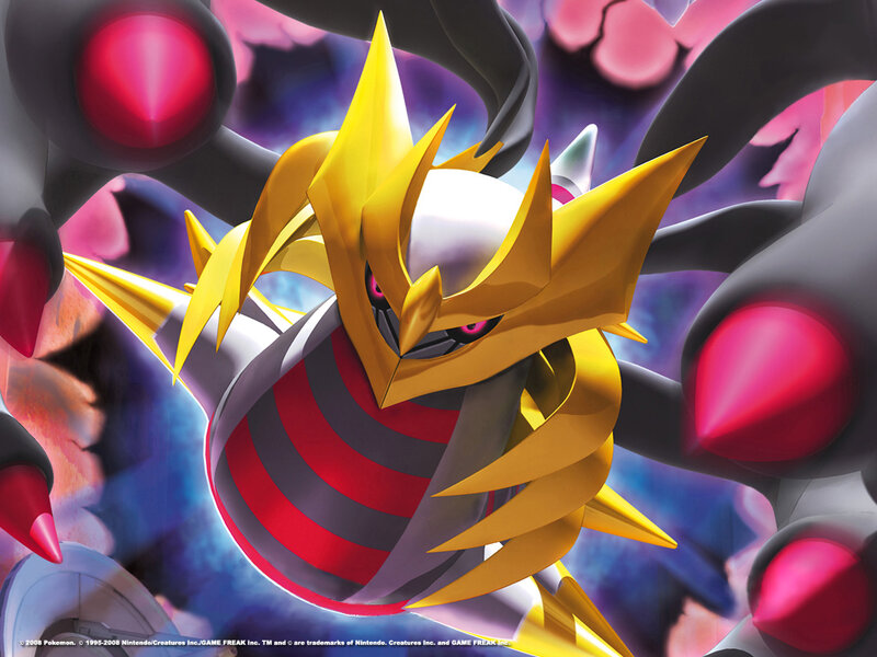 Garchomp in battle stance