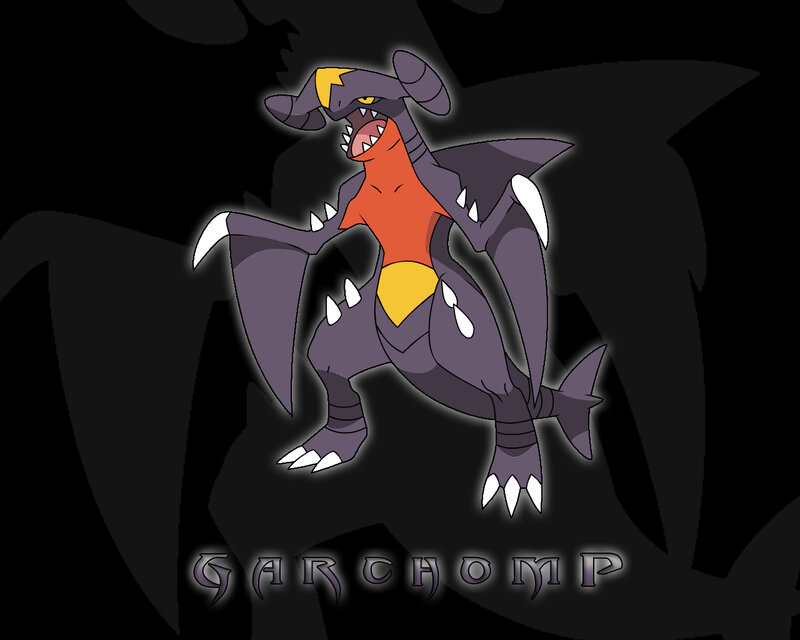 Garchomp Pokémon artwork