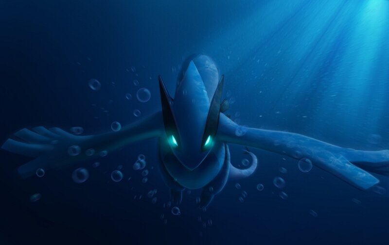 Garchomp Underwater
