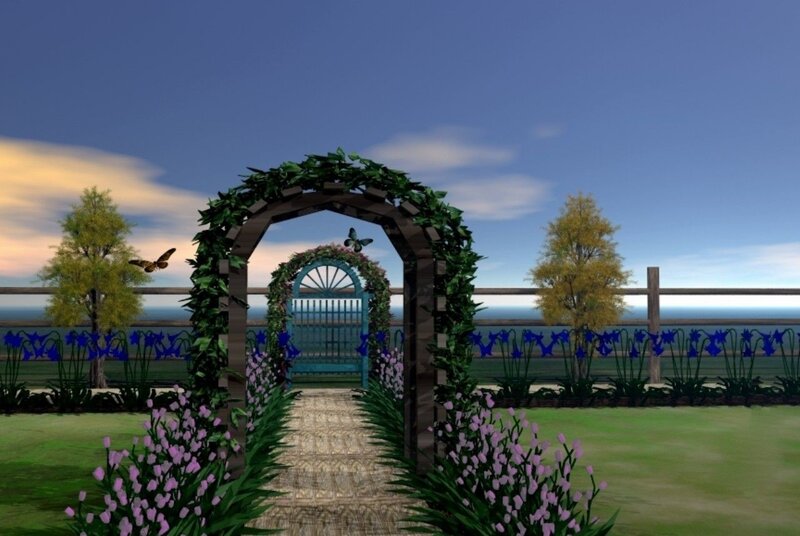 Garden Archway with Gate
