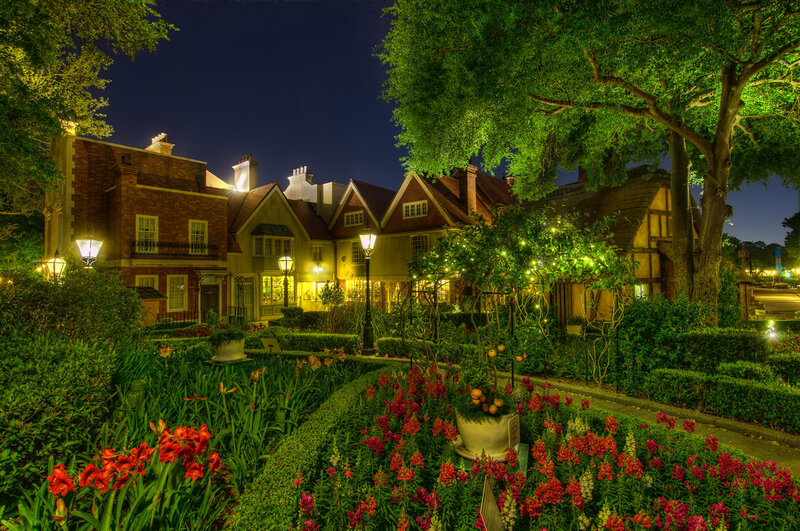 Garden at Night
