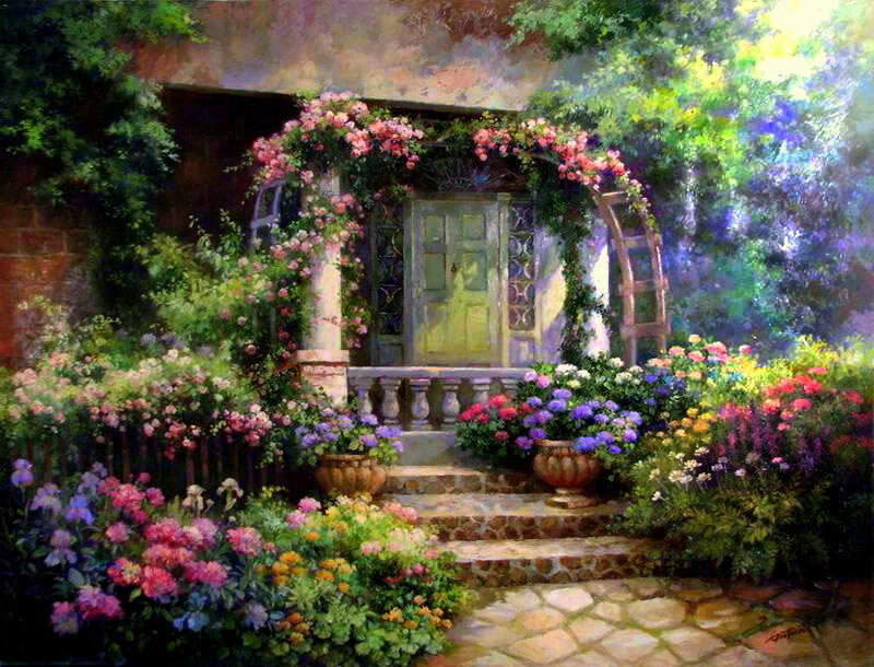 Garden Cottage Entrance