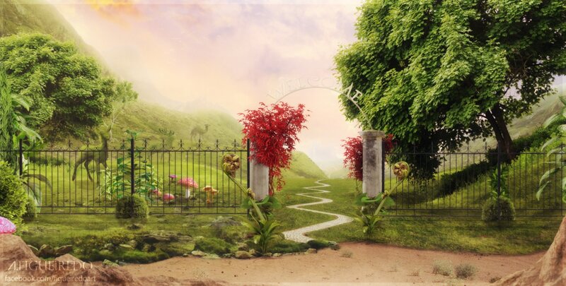 Garden Gate with Path