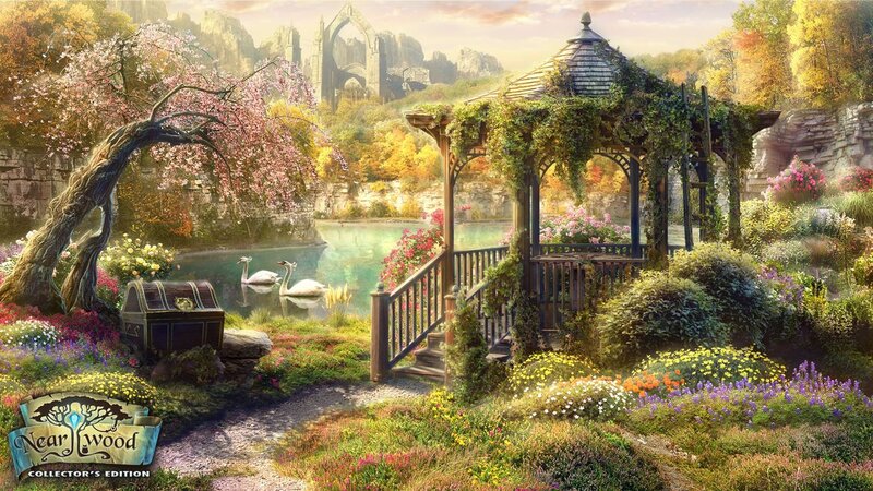 Garden Gazebo by Lake