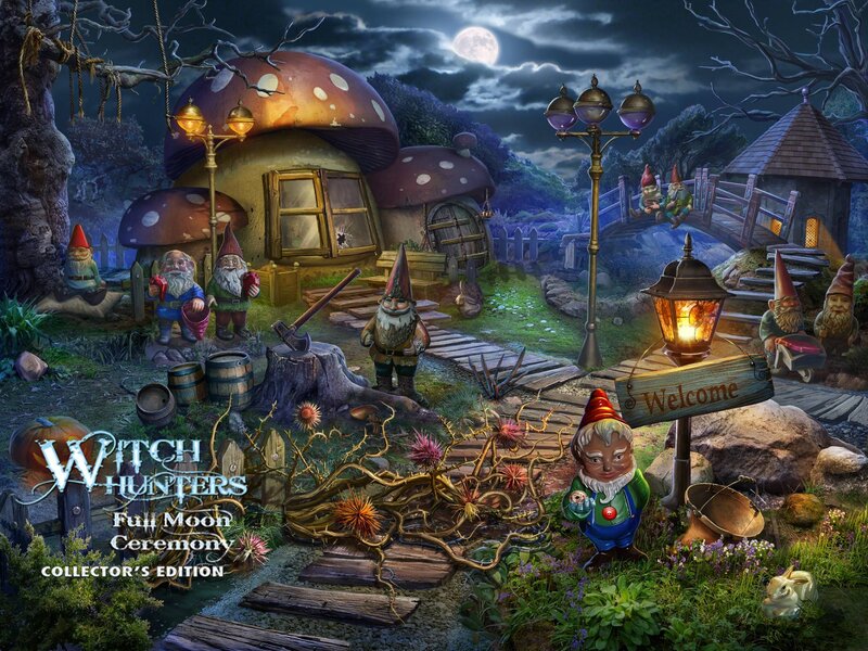 Garden Gnomes at Night