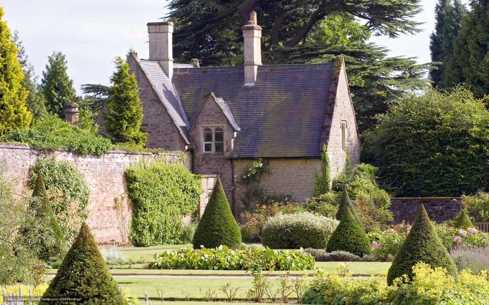 Garden house in England