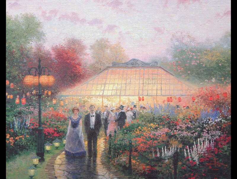 Garden Party at Dusk