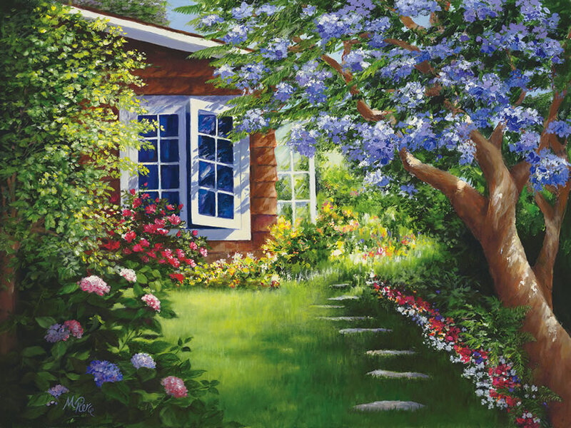 Garden Path to Cottage
