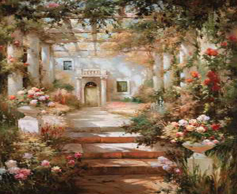 Garden Path to Villa