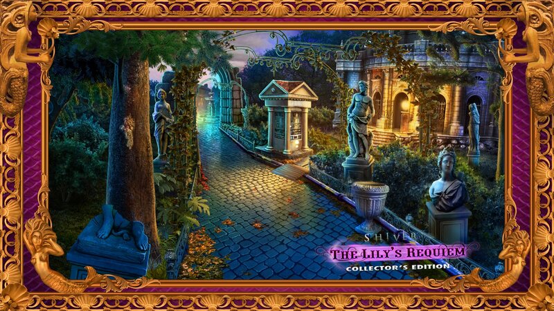 Garden Path with Statues