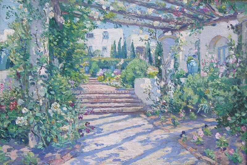 Garden Path with Steps