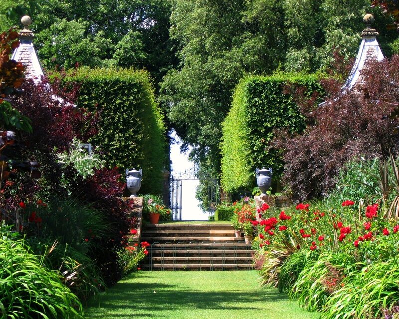 Garden Pathway with Steps