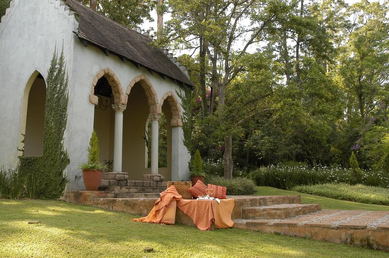 Garden Pavilion with Picnic