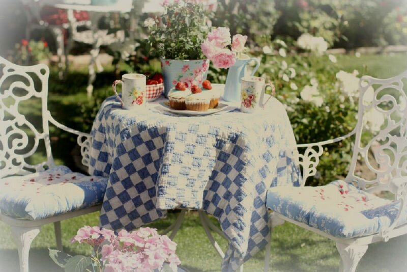 Garden Table Setting