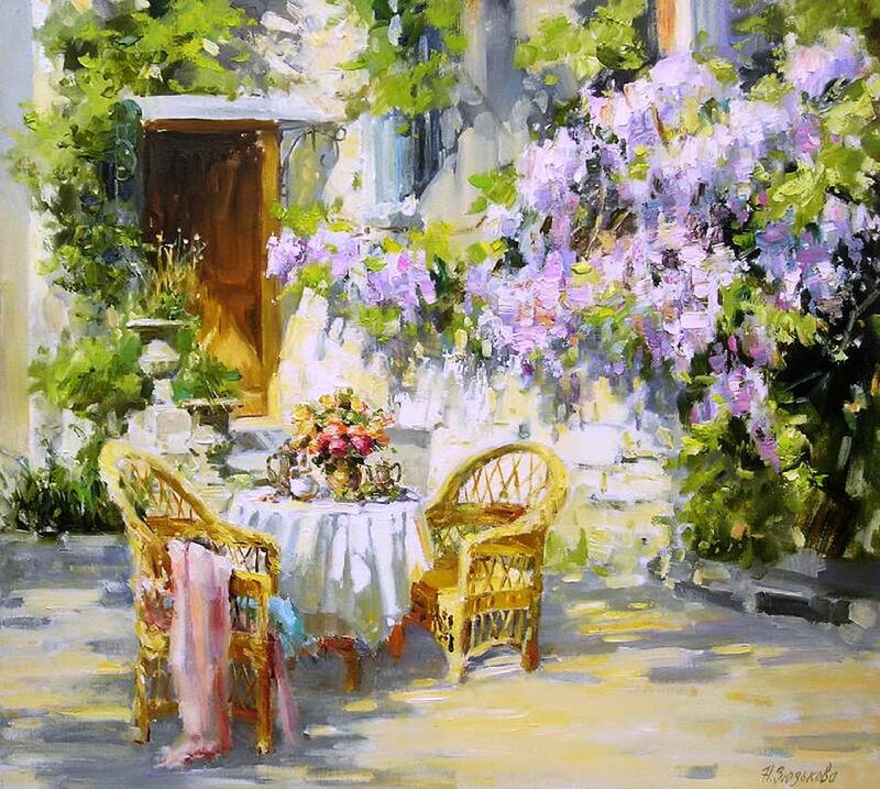 Garden Table with Chairs