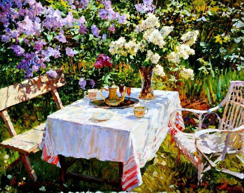 Garden Tea Table